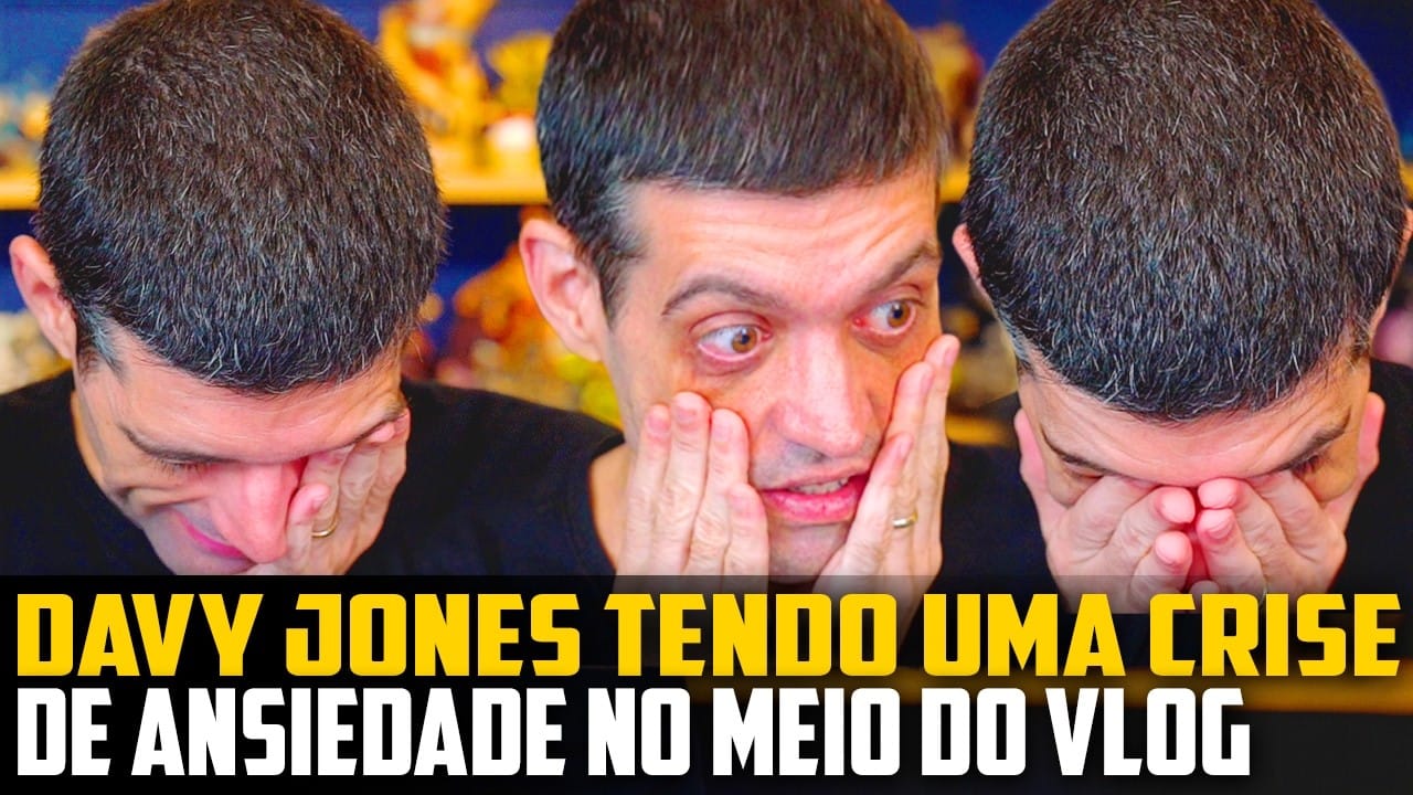 YouTuber Davy Jones tem crise de ansiedade ao vivo falando de GTA 6